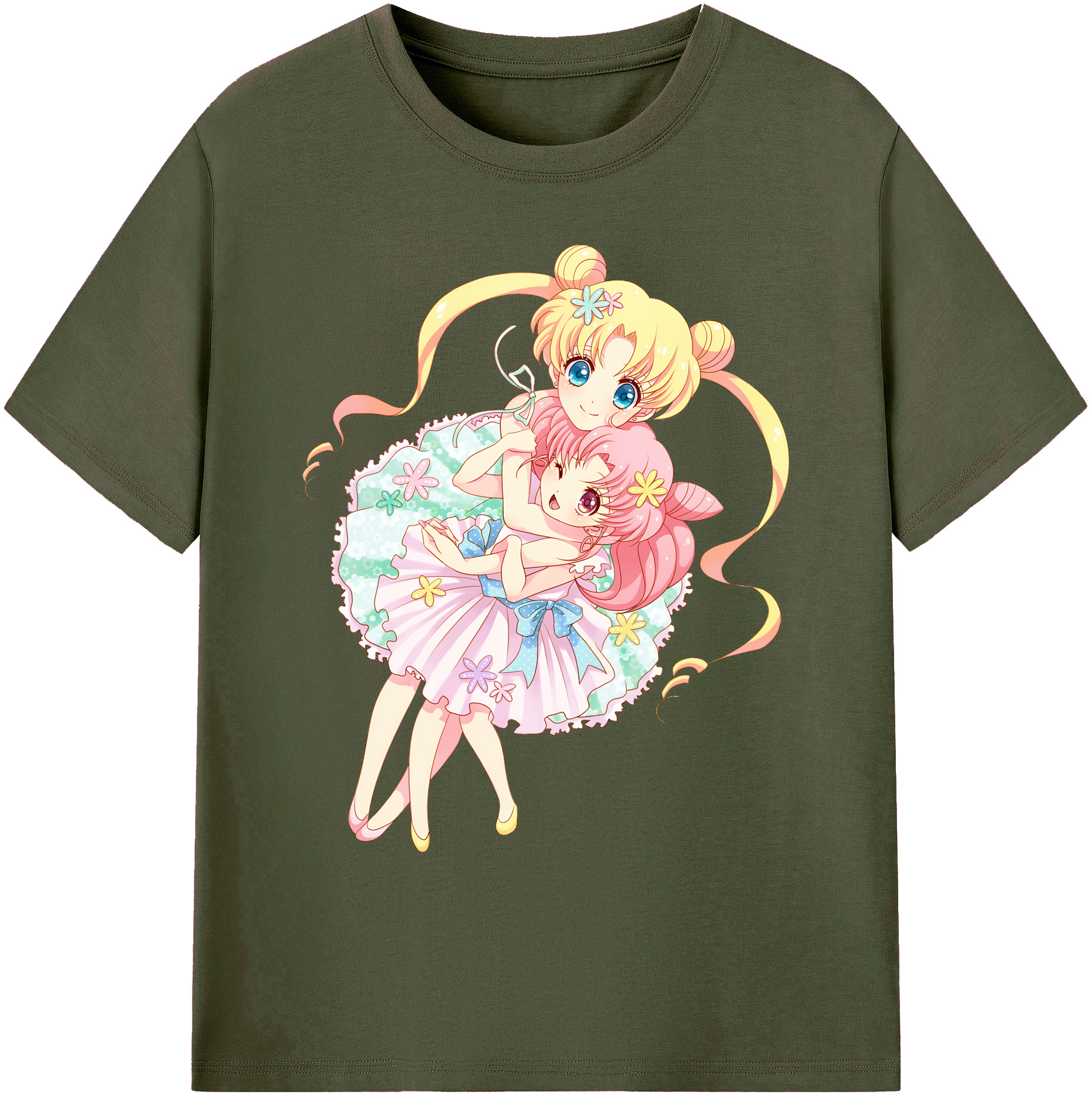 （画像用） 美少女戦士セーラームーン 愛野 美奈子 あいの みなこ Sailor Moon Aino Minako 綿100％ メンズ半袖Tシャツ｜肌触りやわらか＆通気性
